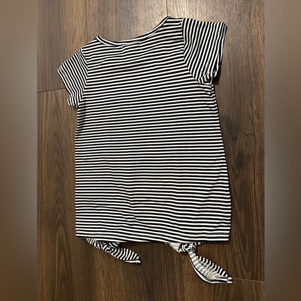 Girl’s Btween Striped Unicorn Sequins Shirt 7 - Picture 10 of 12